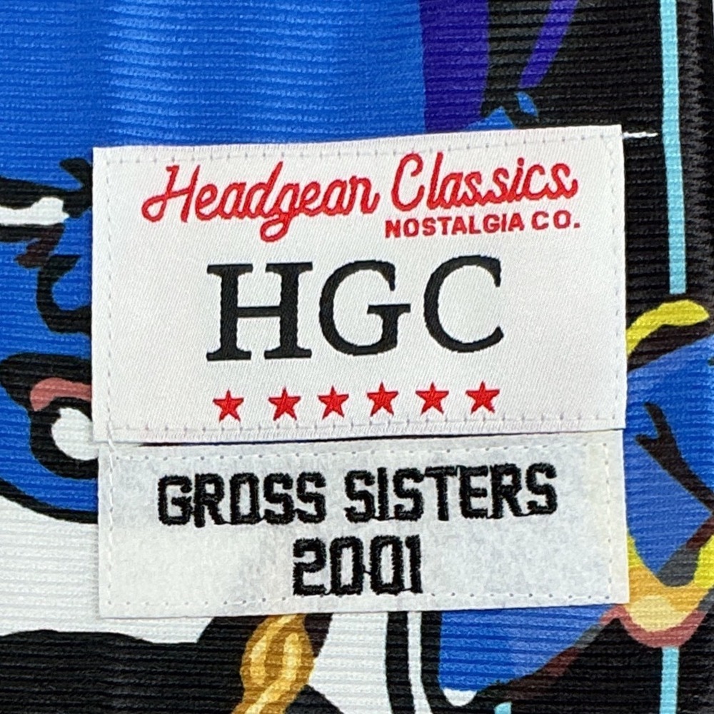 Headgear Classics Gross Sisters Baseball Jersey Black Blue Proud Family L NWT - Picture 7 of 13